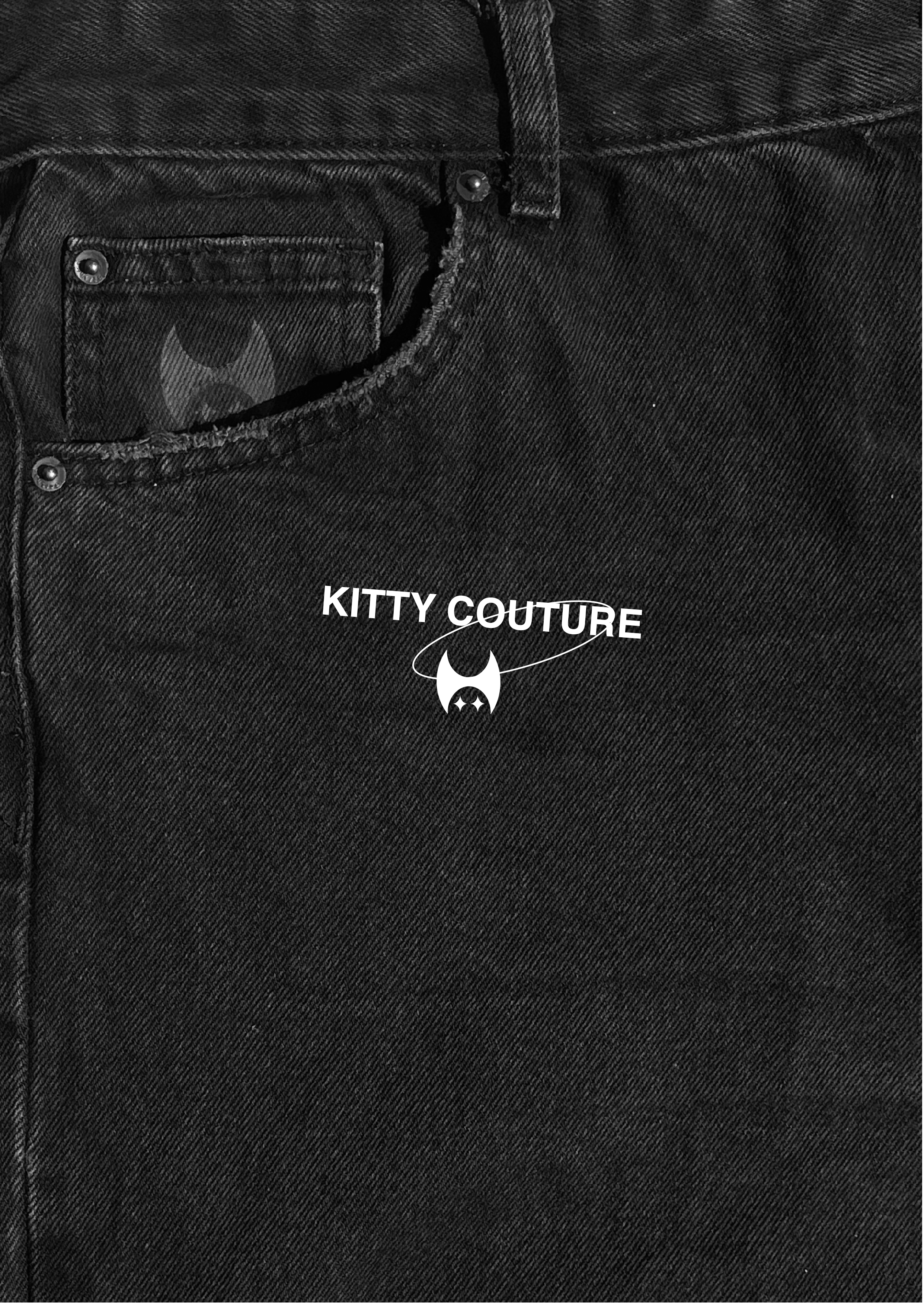 Kitty Couture handcrafted fashion magazine back cover