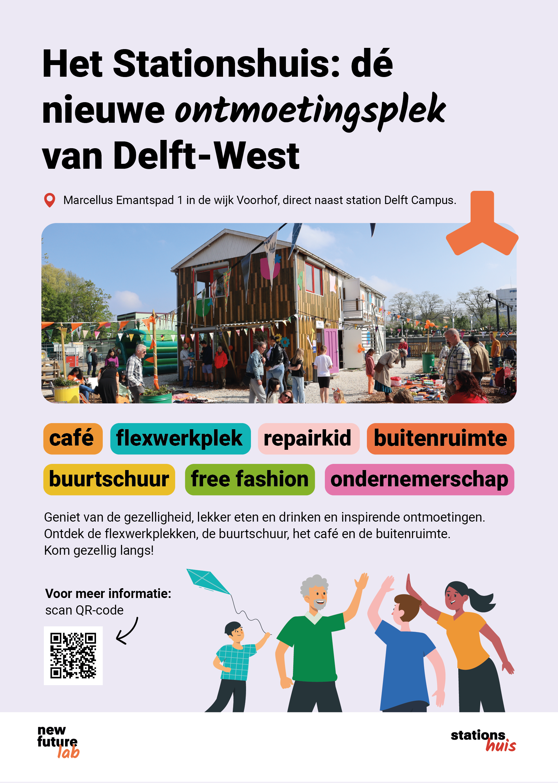 Stationshuis flyer NFL