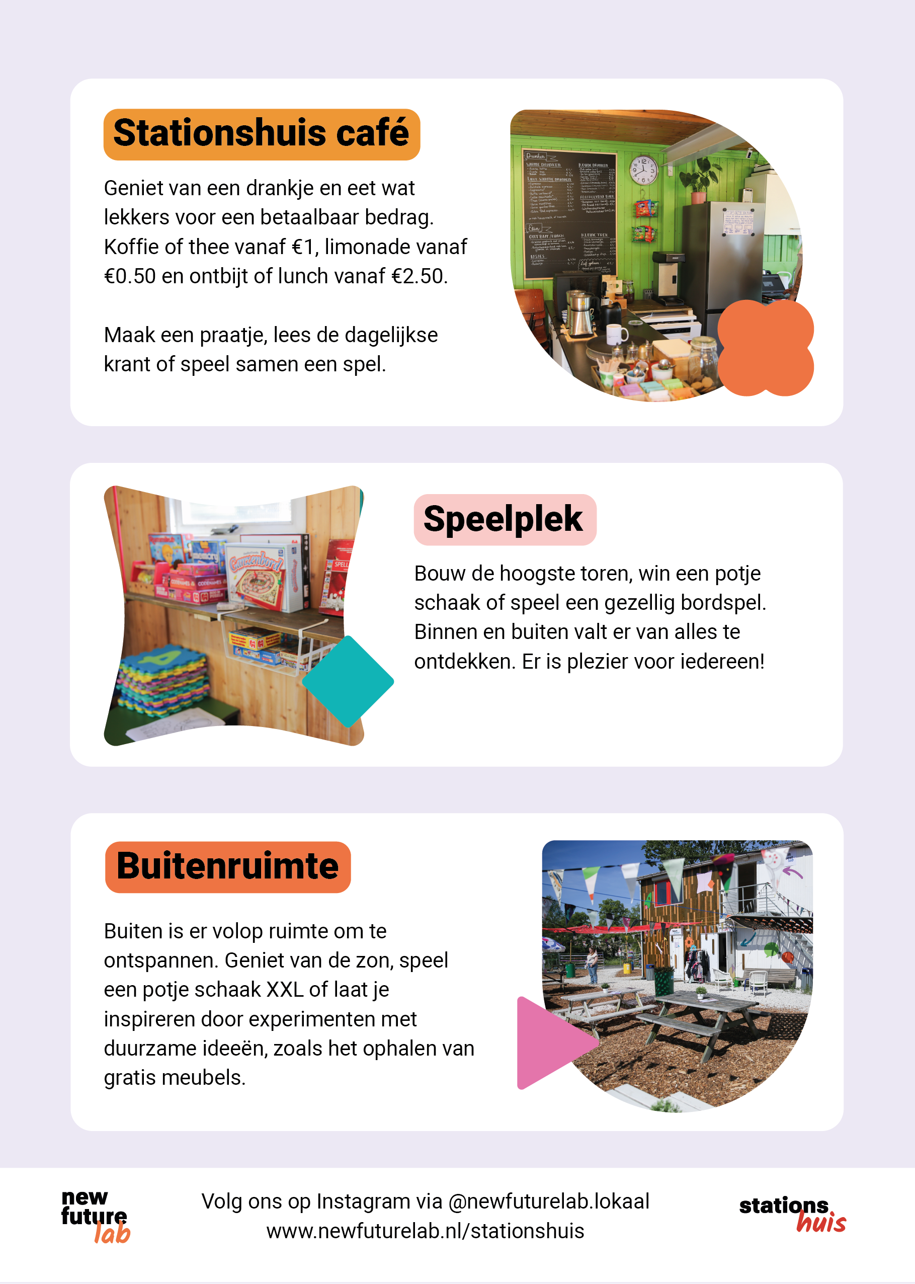 Stationshuis flyer NFL
