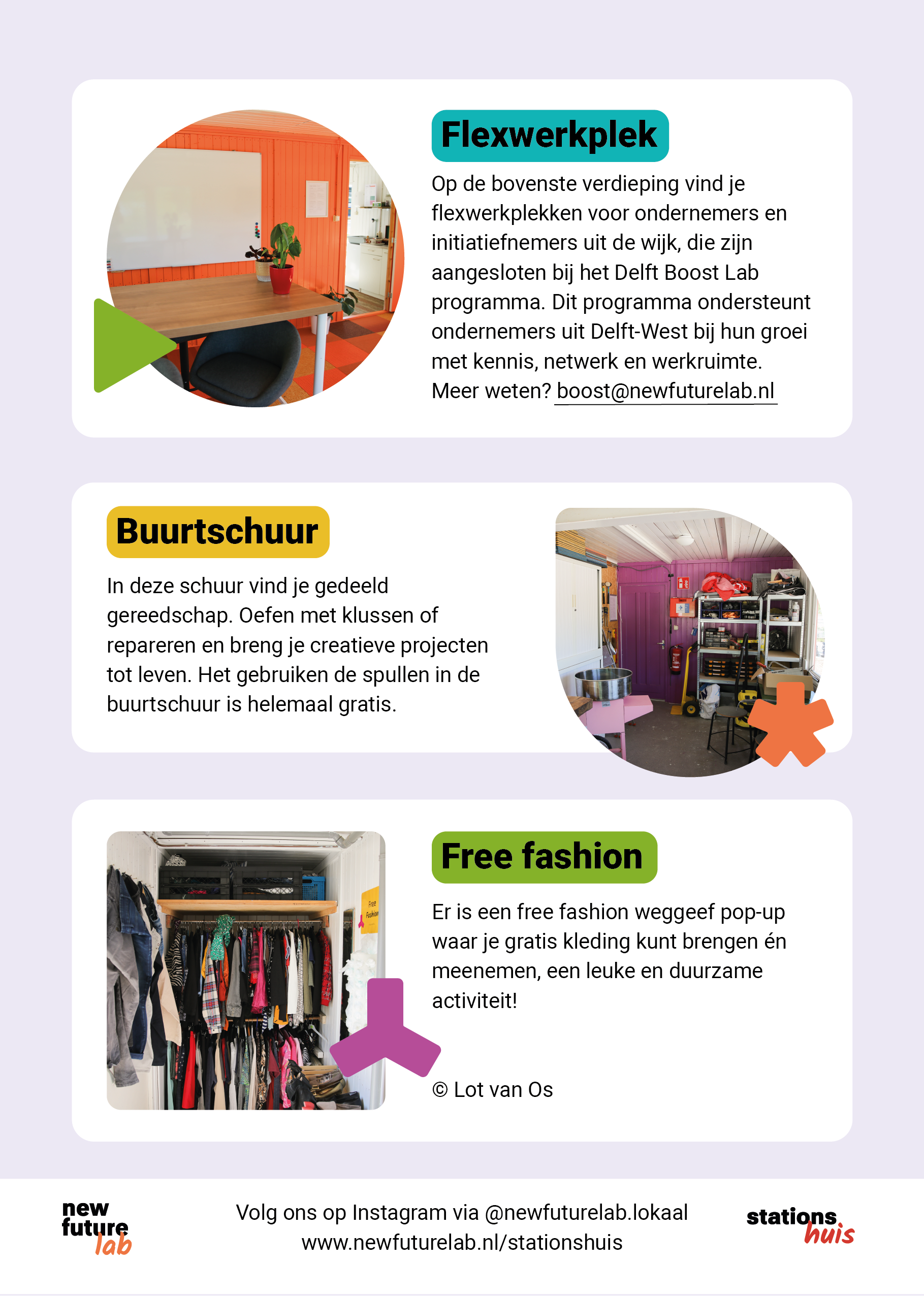 Stationshuis flyer NFL