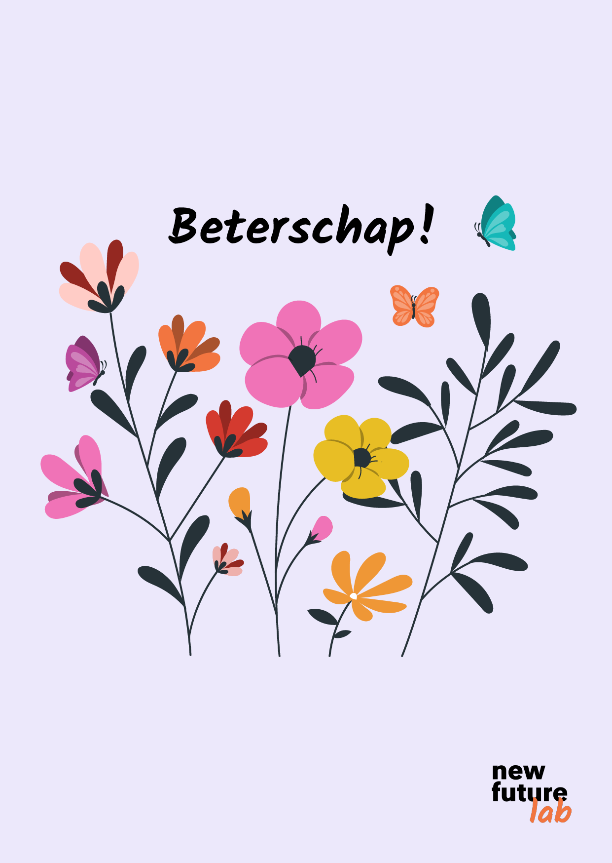 Stationshuis ansichtkaart NFL