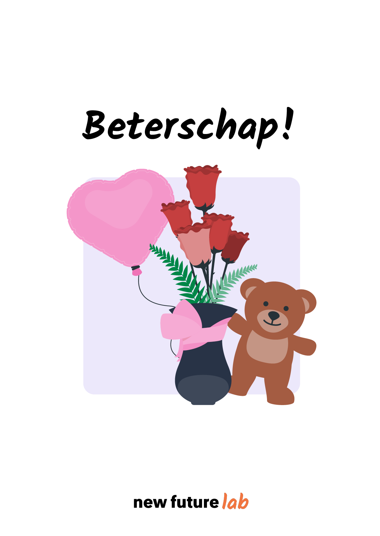 Stationshuis ansichtkaart NFL