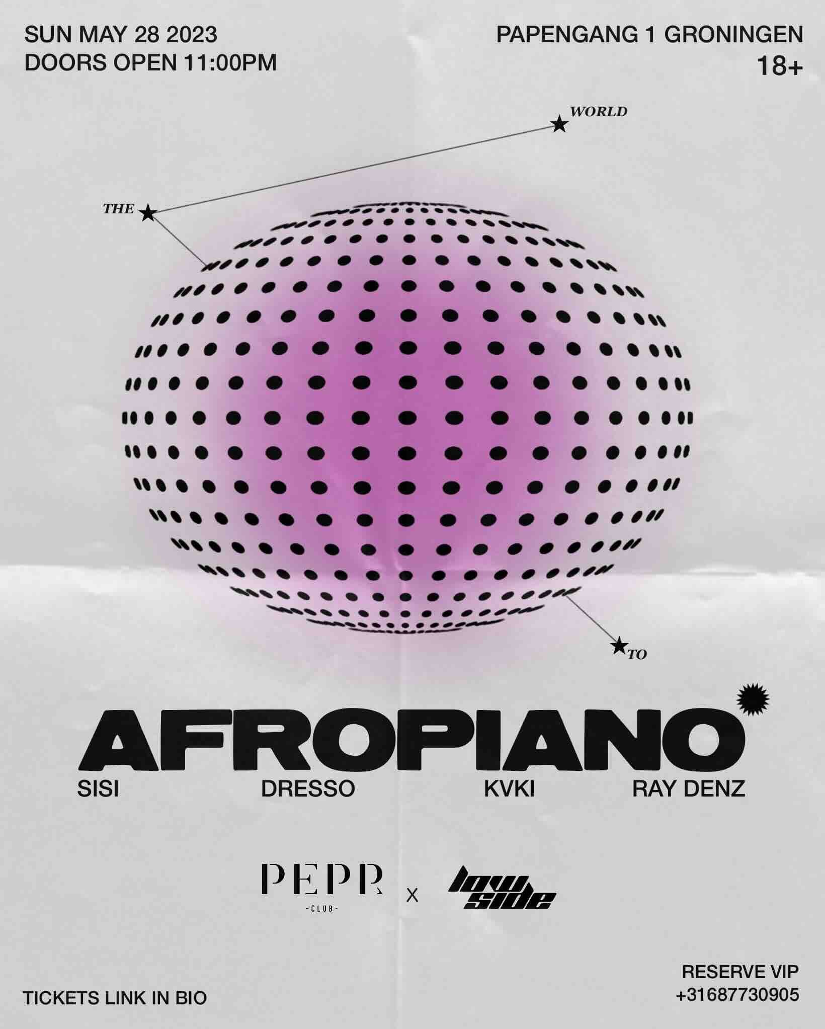 Lowside Afropiano poster