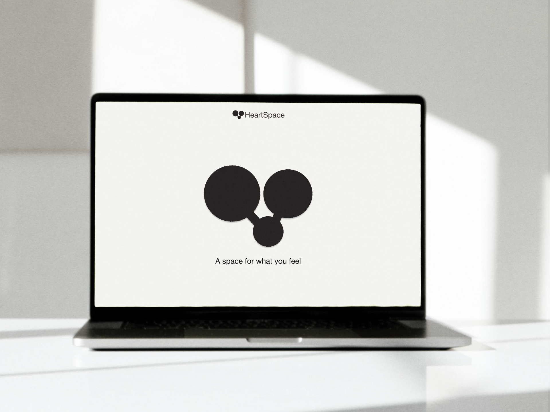 HeartSpace design mockup